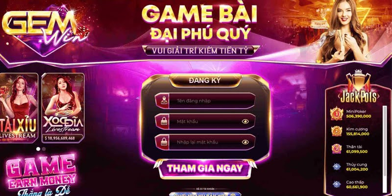 Các bước mở tài khoản tại Gemwin dễ dàng